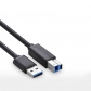 1.8m USB 3.0 Type A Male to B Male Printer Cable Sync Data 