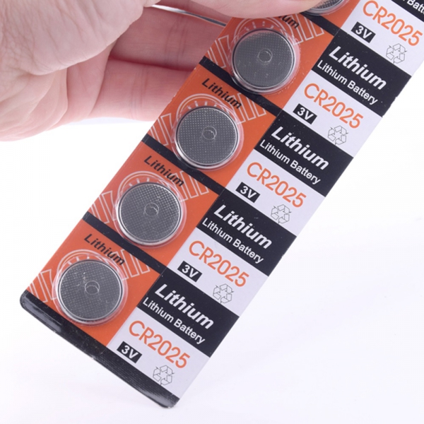 5x 3V 2025 CR2025 L12 Lithium Alkaline Battery Coin Cell Button