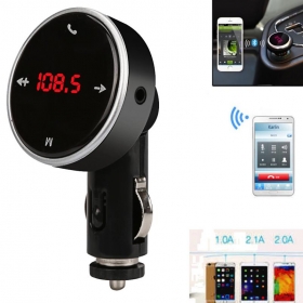 Bluetooth LCD MP3 USB Car FM Transmitter...