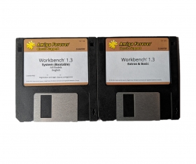 Workbench 1.3 Disk Set Cloanto New Real 3.5...