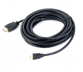 5m HDMI Male to Mini HDMI Male Cable Gold...