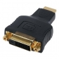 Gold Plated Female DVI to Male HDMI Adapter Converter Connector