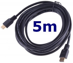 HDMI 5m Cable Male to Male Gold Plated