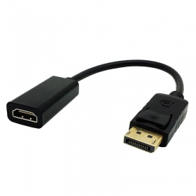 HDMI Female to Full DisplayPort Male 20cm...