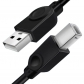5m Printer Scanner Fax USB Type A Male to USB Type B Male Cable
