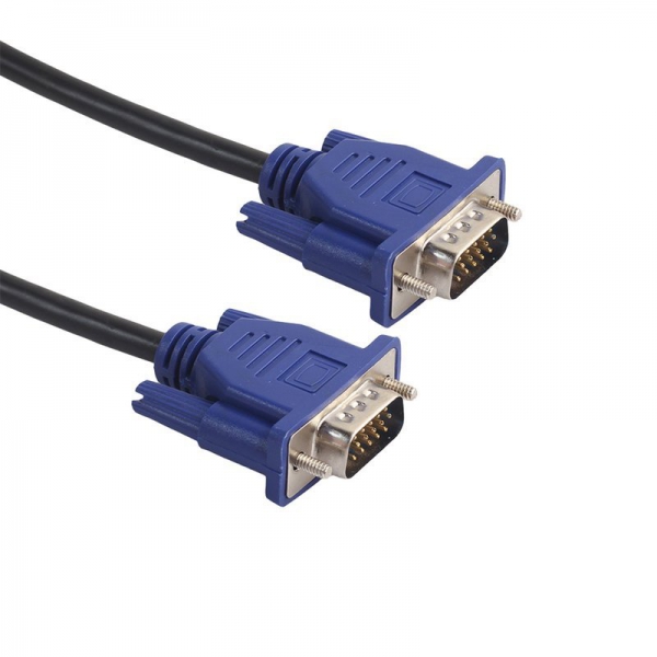 VGA Monitor Cable 1.5m 15 PIN Male to Male D-SUB DB15 Full HD