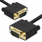 Premium 2m Gold VGA Monitor Cable 15 PIN D-SUB DB15 Full HD