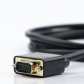 Premium 2m Gold VGA Monitor Cable 15 PIN D-SUB DB15 Full HD