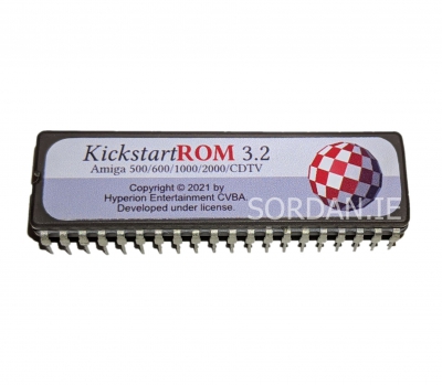 Kickstart ROM 3.2.2 Amiga OS for Amiga 500 600 2000 + Stickers