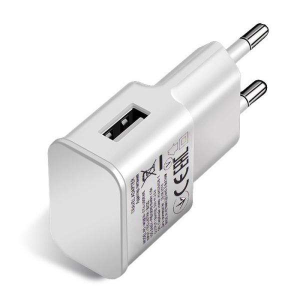 EU Plug 2 Pin Main USB Charger Hub Wall Charger Power Adapter