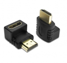 90 Degree Angle HDMI Male to Female Adapter...
