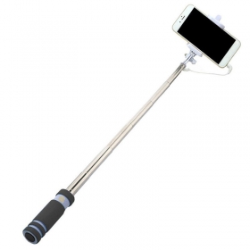 Wired Extendable Telescopic Selfie Stick...