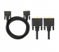 3m DVI Male to DVI Male 18+1 Cable Monitor Gold Plated Full HD