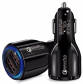 USB Universal Car Cigarette Charger 12-24V Quick Charge 3.0 3.1A