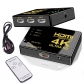 3 Way Active HDMI Splitter Switcher Adapter TV DVD + Remote