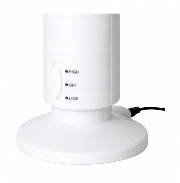 USB Column Desk Fan Tube Portable Wind 2.5W 33cm Office Table