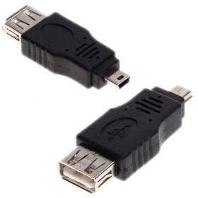 USB A Female To Mini USB B 5 PIN Male...