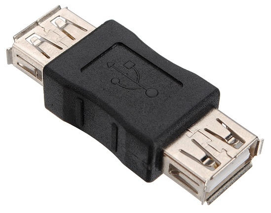 USB A Female to USB A Female Adapter Coupler Converter