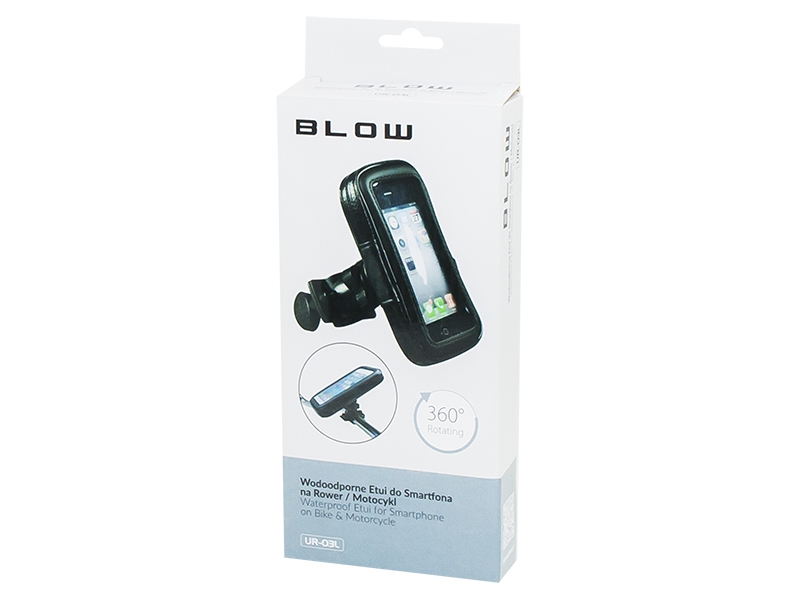 Universal Motorbike Bike Phone Holder Waterproof Case Handlebar 