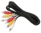 3m 3x RCA to 3x RCA Male Cinch AV Audio Video Composite Cable