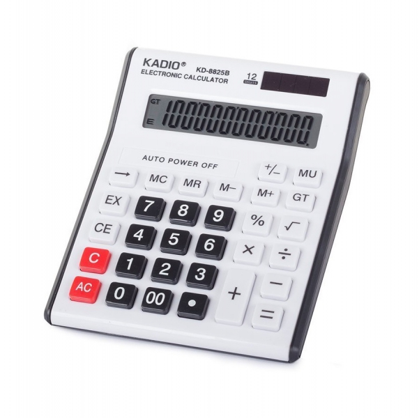 Large 12 Digital Solar Electronic Calculator Business Accounting