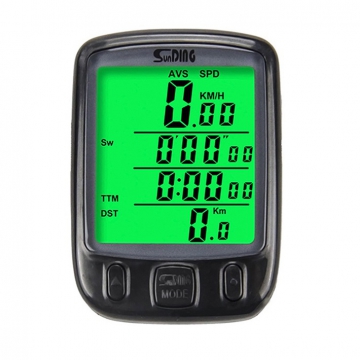 Digital Speedometer Odometer LCD Bike Computer 27 Functions