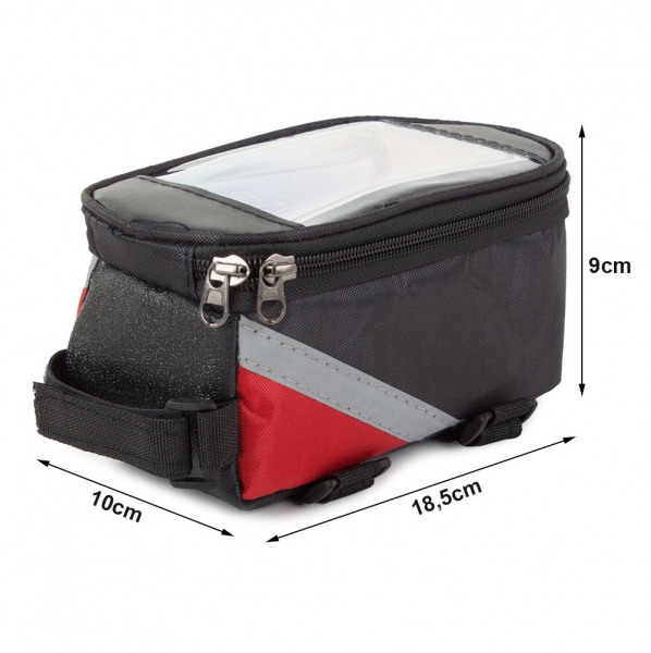 Waterproof Bicycle Mobile Phone Frame Bag Pouch Road Bikes 