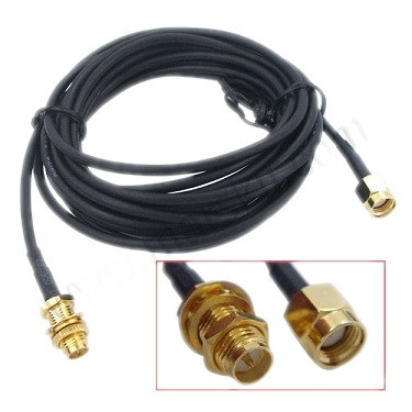 WiFi RP-SMA 3m Cable Antenna Extension for Router