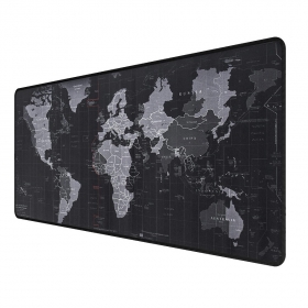 Large Computer Mouse Pad World Map Gaming...