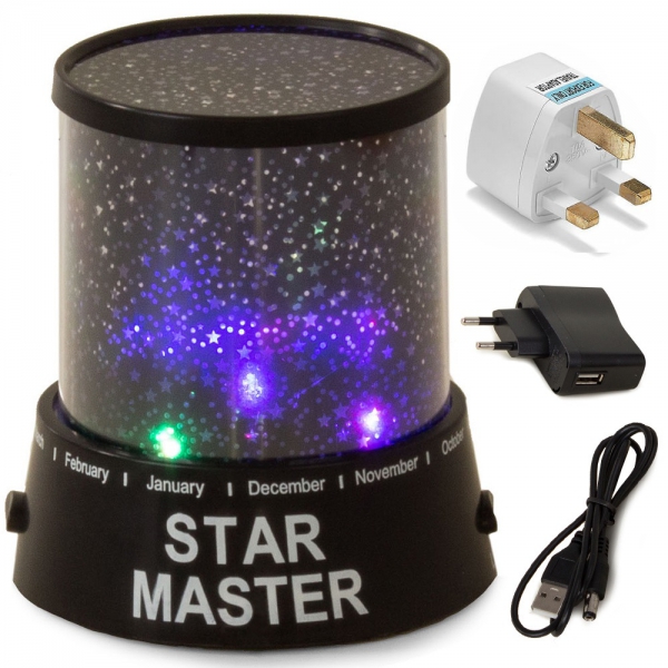Dream Rotating Projector Lamp Star Master Night Light Starry LED