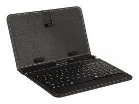Leather Case Cover With Micro USB Keyboard...