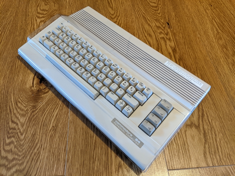 Transparent High Quality Dust Cover for Commodore C64C C-64C 