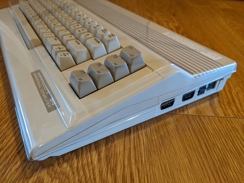 Transparent High Quality Dust Cover for Commodore C64C C-64C 