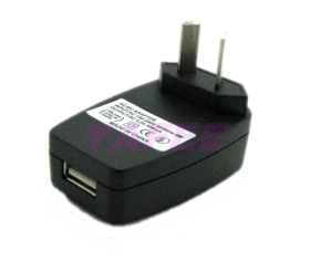 Universal 2 PIN AU USB Wall Charger Adapter