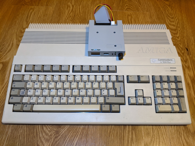 Amiga Gotek FDD PC Floppy Drive Interface Adapter 2.0 + Cable
