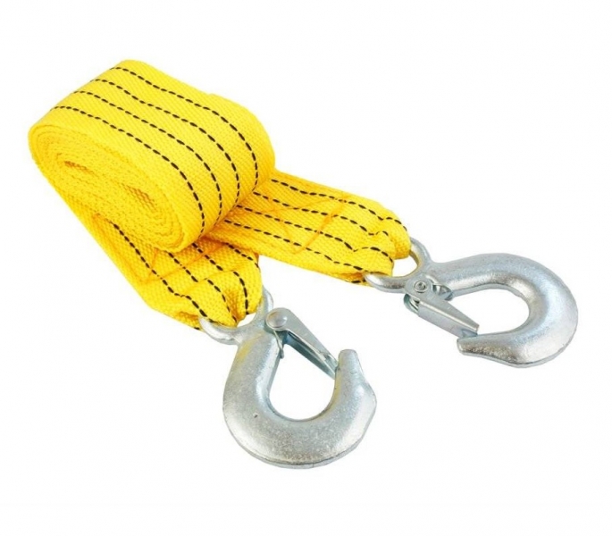 3m 3 Tonne Tow Towing Pull Rope Strap Heavy Duty Car Recovery