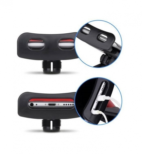 Car Seat Back Headrest Hook Hanger Mobile Phone Holder Bracket