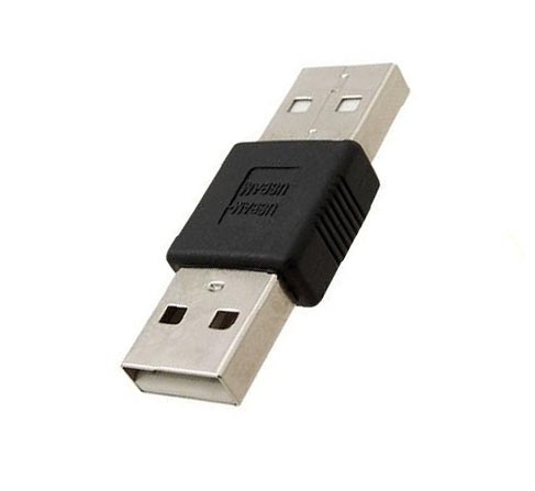 USB A Male To USB A Male Adapter Converter Changer Gender
