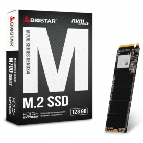 Biostar 128GB SSD Drive M700 M.2 NVMe PCI-E...