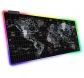 Large LED Computer Mouse Pad World Map Gaming Mouse Keyboard Mat