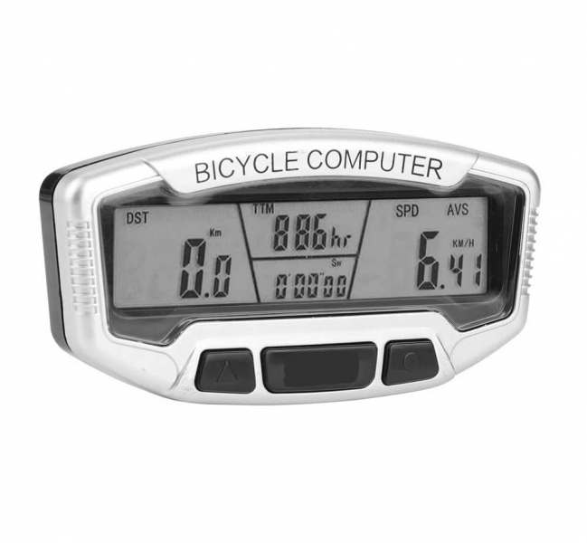 Premium Digital Speedometer Odometer LCD Bike Computer