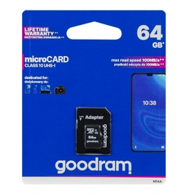 64GB Goodram Micro SD XC Memory Card UHS-I...
