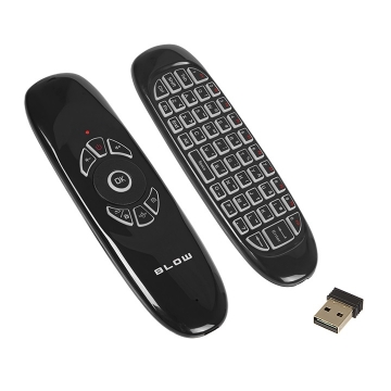 2.4GHz Wireless QWERTY Mini Keyboard Air Mouse Remote Control