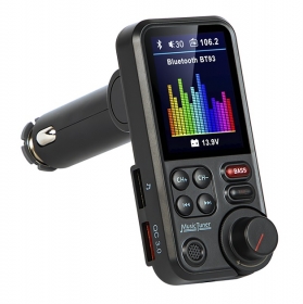 Bluetooth 5.0 FM Transmitter Wireless Audio...