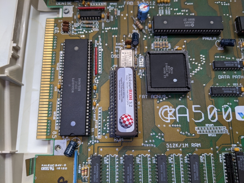 Premium Amiga 500 Revision 5 Kickstart EPROM Adapter 2.0 Pullups
