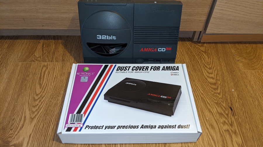 Transparent High Quality Dust Cover for Amiga CD32 UV Protection