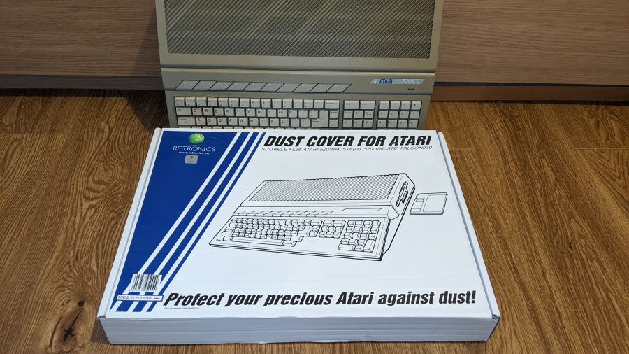 Transparent HQ Dust Cover for Atari ST Falcon UV Protect