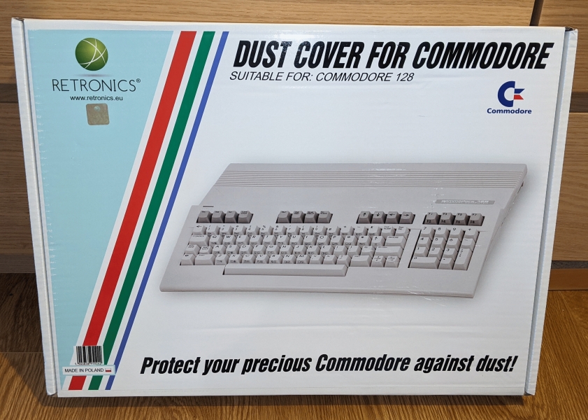 Transparent High Quality Dust Cover Commodore 128 UV Protection