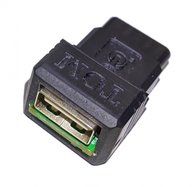 Tank Mouse Black USB Wireless Bluetooth Amiga PC + Adapter