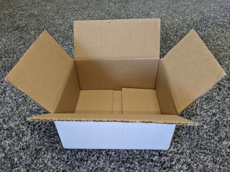 Cardboard Box 20pcs 16cm x 13.5cm x 7cm Storage Shipping Packing